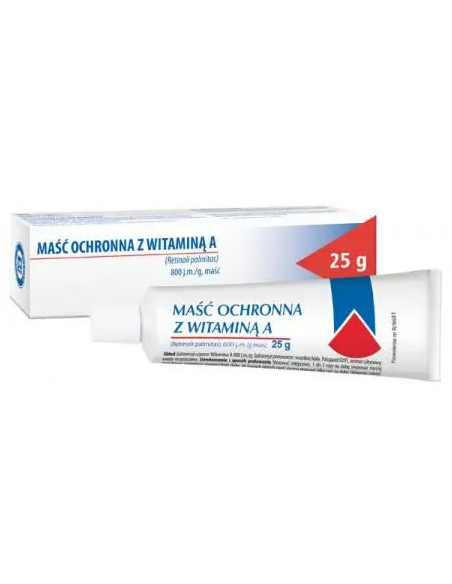 Maść ochronna z witaminą A Hasco 25 g