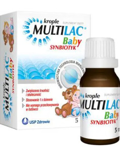 Multilac Baby synbiotyk krople 5 ml