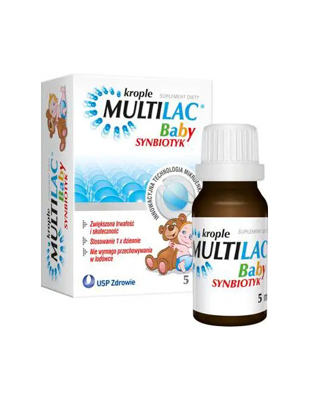 Multilac Baby synbiotyk krople 5 ml