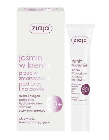 ZIAJA JAŚMIN KREM PRZECIW ZMARSZCZKOM POD OCZY...