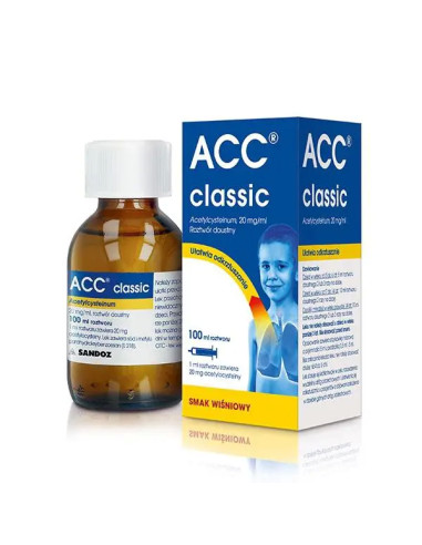 ACC classic roztwór doustny 0,02 g / ml 100 ml