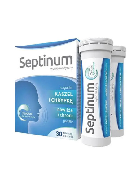 SEPTINUM 30 tabletek do ssania