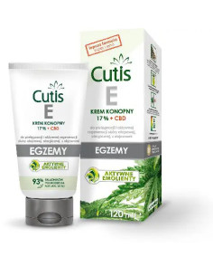 Cutis E krem konopny 17% + CBD 120 ml