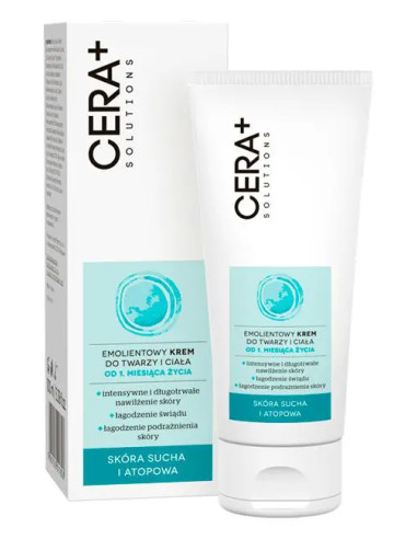 CERA PLUS Solutions emolientowy krem do twarzy...