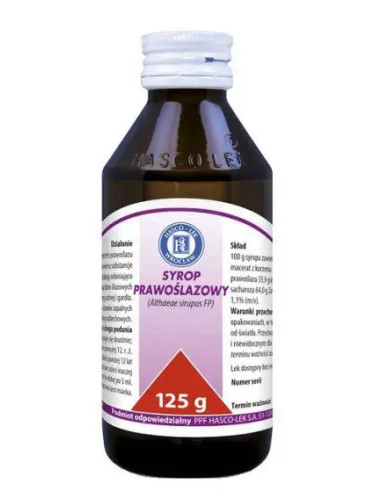 Syrop prawoślazowy 125 g