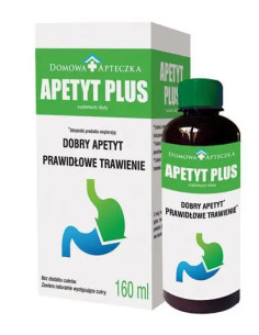 APETYT PLUS płyn 160 ml Domowa apteczka