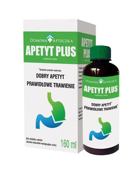 APETYT PLUS płyn 160 ml Domowa apteczka