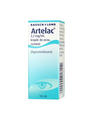 Artelac krople do oczu 3,2 mg / ml 10 ml