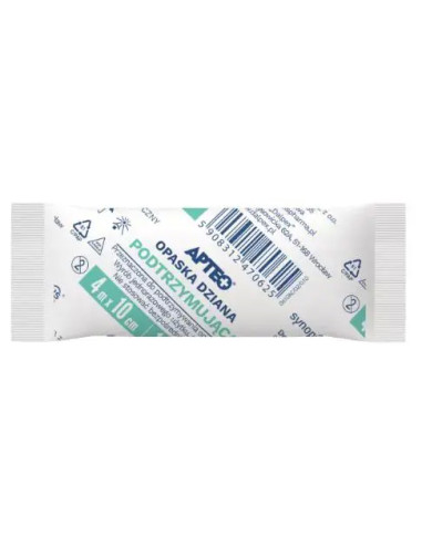 Opaska dziana podtrzymująca 4 m x 10 cm Apteo Care