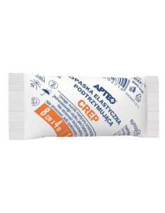 Opaska elastyczna podtrzymująca - Crep 4 m x 8 cm APTEO CARE