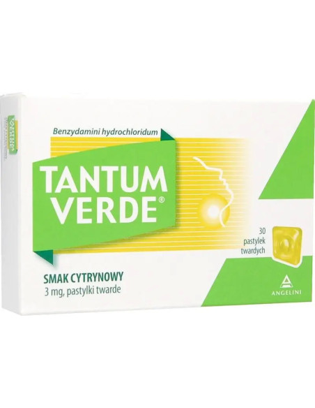 Tantum Verde Lemon 30 pastylek