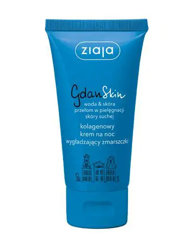 ZIAJA GDANSKIN KREM NA NOC KOLAGENOWY 50 ML