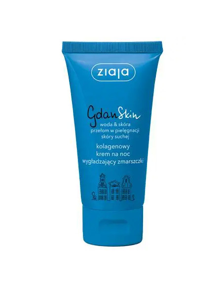ZIAJA GDANSKIN KREM NA NOC KOLAGENOWY 50 ML