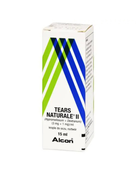 Tears Naturale II krople do oczu 15 ml