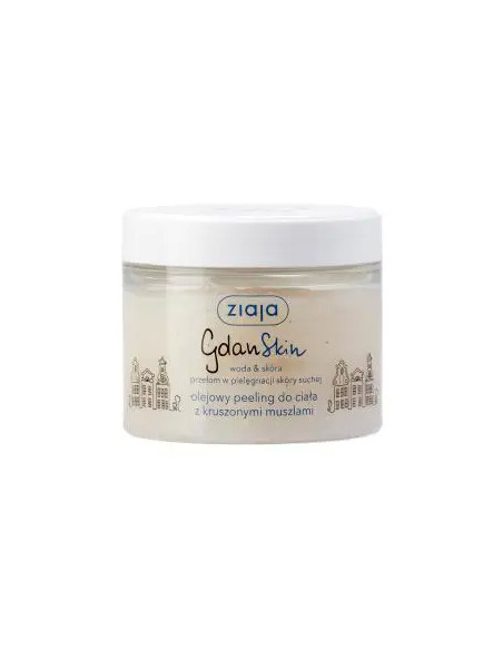 ZIAJA GDANSKIN OLEJOWY PEELING DO CIAŁA 300 ML