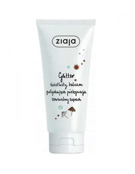 Ziaja Glitter świetlisty balsam połyskująca pielęgnacja sensualny zapach 100 ml