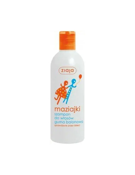 ZIAJA MAZIAJKI SZAMPON DO WŁOSÓW GUMA BALONOWA 300 ML