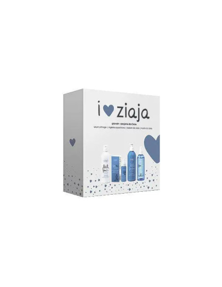 ZIAJA GDANSKIN zestaw upominkowy Serum 50 ml + Mgiełka 200 ml + Balsam 300 ml + Mydło 300 ml