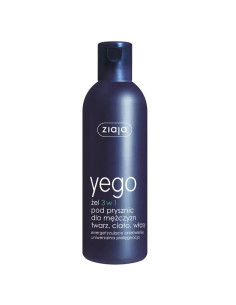 ZIAJA YEGO ŻEL 3W1 POD PRYSZNIC DLA MĘŻCZYZN TWARZ,...
