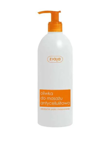 ZIAJA OLIWKA DO MASAŻU ANTYCELLULITOWA 500 ML