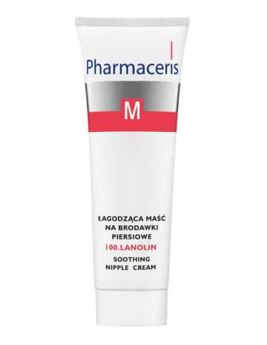 Pharmaceris M 100. LANOLIN Łagodząca maść na...