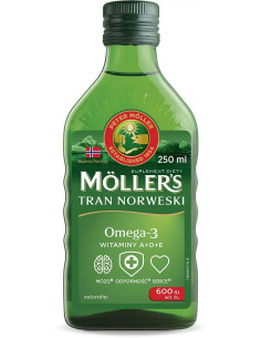 Mollers Tran Norweski naturalny 250 ml