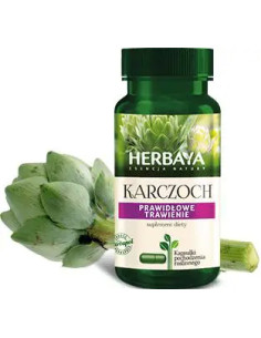 Herbaya Karczoch Prawidłowe trawienie 60 kaps.