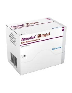 Amorolak 50mg/ml lakier do paznokci leczniczy 3 ml