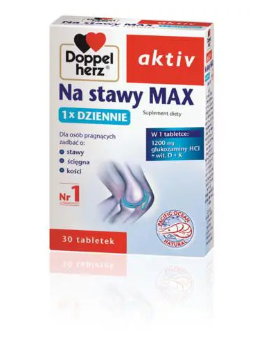 Doppelherz Aktiv Na stawy max 30 tabl.