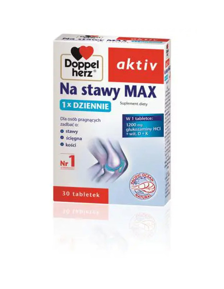 Doppelherz Aktiv Na stawy max 30 tabl.