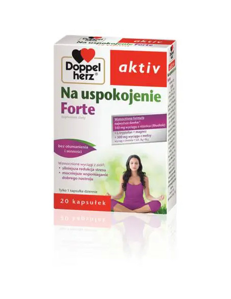 Doppelherz Aktiv Na uspokojenie Forte 20 kaps.