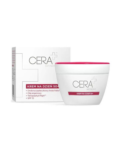 CERA PLUS Antiaging 50+ krem na dzień 50 ml