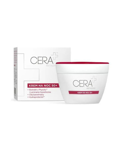 CERA PLUS Antiaging 50+ krem na noc 50 ml