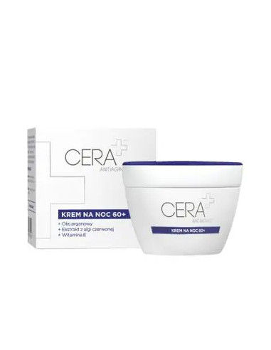 CERA PLUS Antiaging 60+ Krem na noc 50 ml