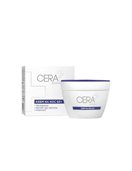 CERA PLUS Antiaging 60+ Krem na noc 50 ml