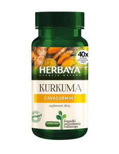 Herbaya Kurkuma Cavacurmin 60 kaps.