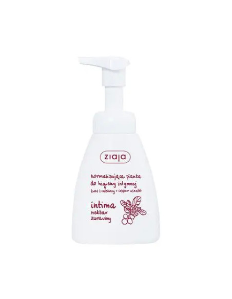 ZIAJA INTIMA NORMALIZUJĄCA PIANKA NEKTAR ŻURAWINY 250 ML