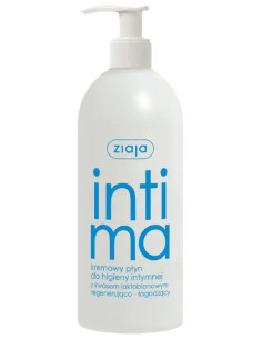 ZIAJA INTIMA KREMOWY PŁYN DO HIGIENY INTYMNEJ Z KWASEM...