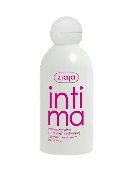 ZIAJA INTIMA KREMOWY PŁYN DO HIGIENY INTYMNEJ Z KWASEM MLEKOWYM 200 ML