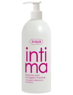 ZIAJA INTIMA KREMOWY PŁYN DO HIGIENY INTYMNEJ Z KWASEM...