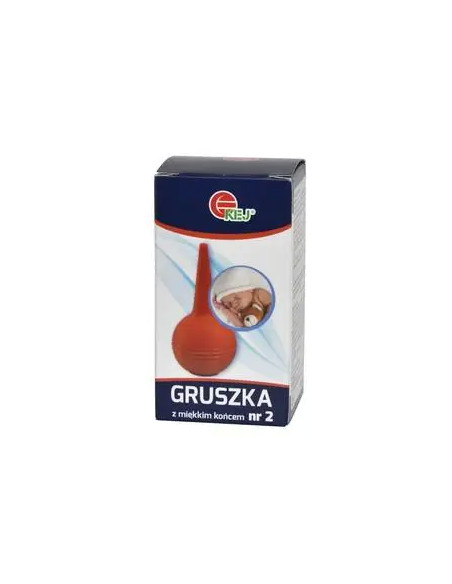 Gruszka z miękkim końcem nr 2 (kej) 1 szt