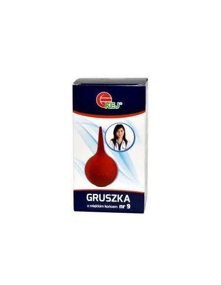 Gruszka z miękkim końcem nr 9 (kej) 1 szt