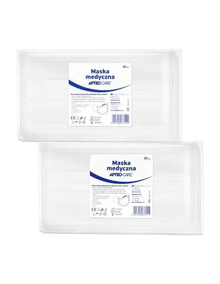 Maska medyczna apteo care 20 szt