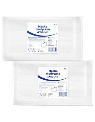 Maska medyczna apteo care 10 szt