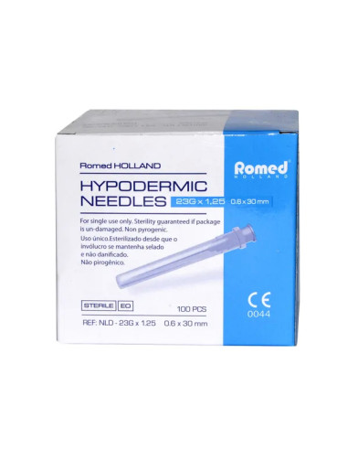 Igła 0,6 x 30 mm 100 szt romed