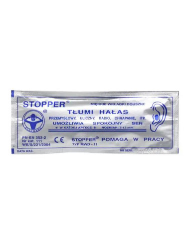 Stopper tłum. do uszu MWD-11 1 para