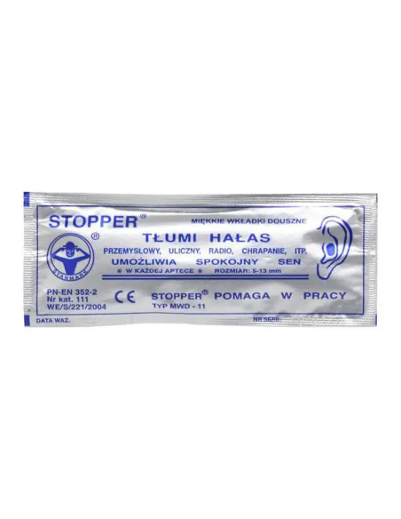 Stopper tłum. do uszu MWD-11 1 para