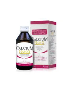 Calcium Hasco malinowe 150 ml
