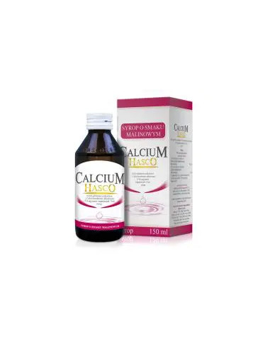 Calcium Hasco malinowe 150 ml