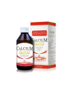 Calcium Hasco truskawkowe 150 ml